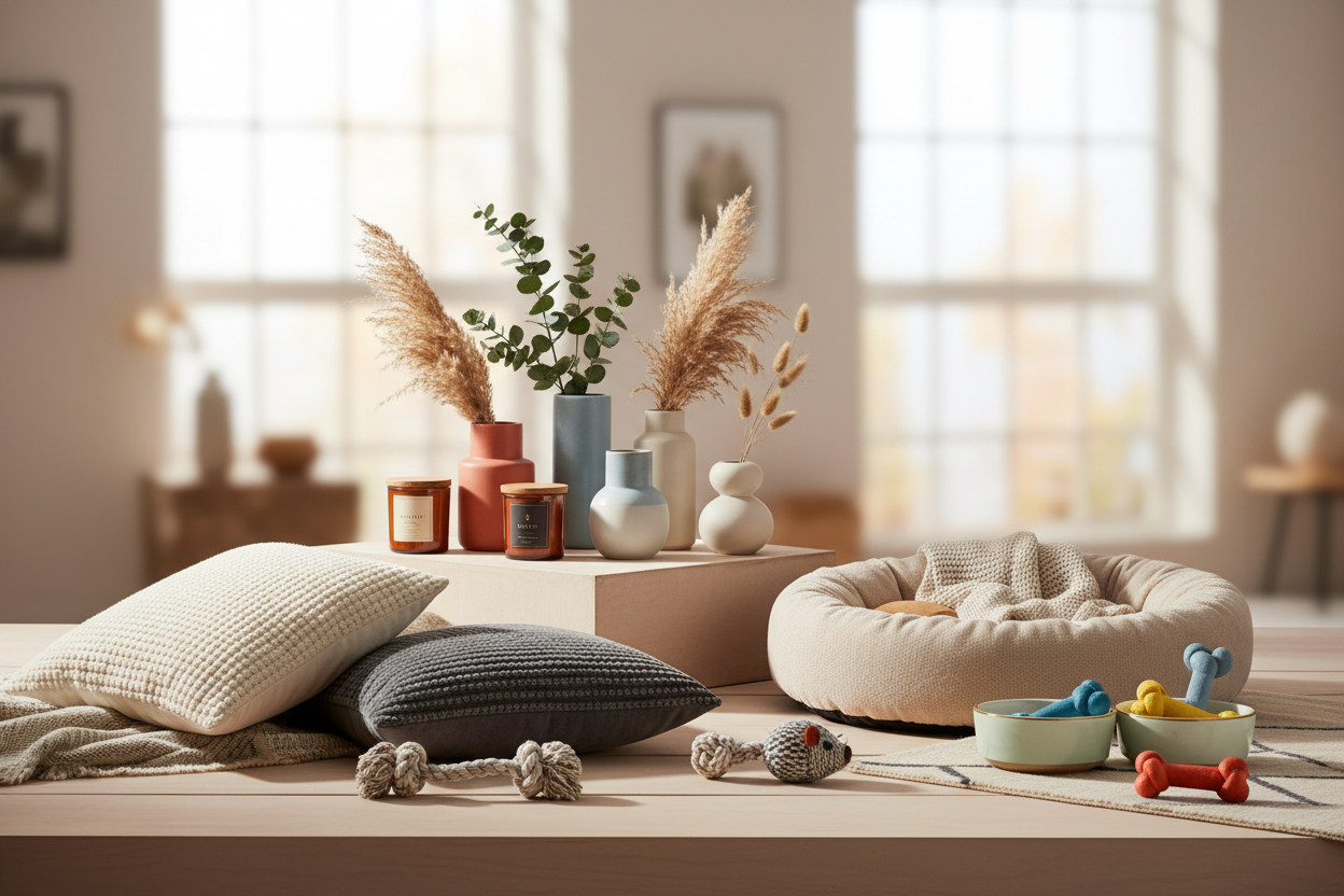 Home and Accessaries and pets shopping goods
